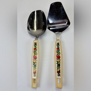 Ekco Kitchen Vintage Stainless Steel “Spice of Life” 2 pc Utensils